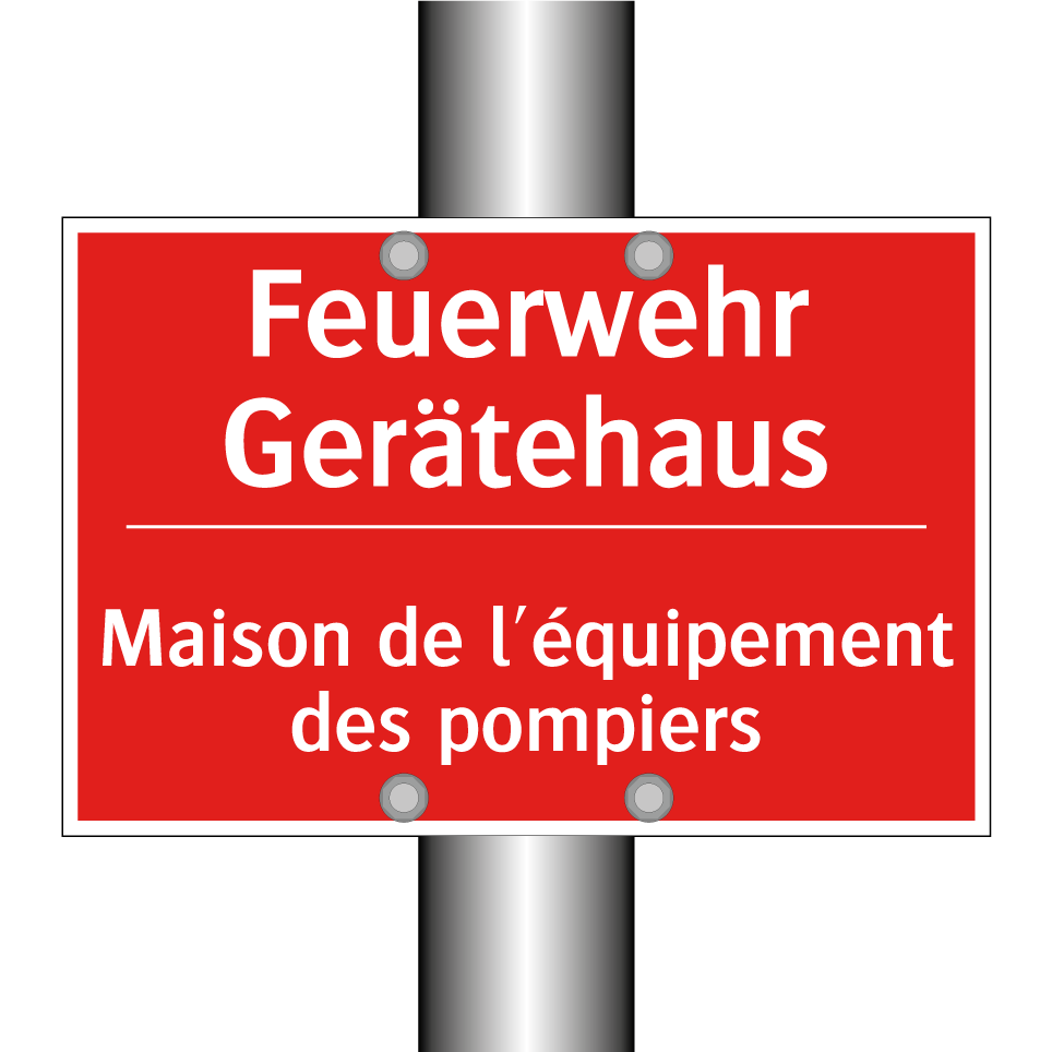 Feuerwehr Gerätehaus - Maison de l'équipement des pompiers /.../