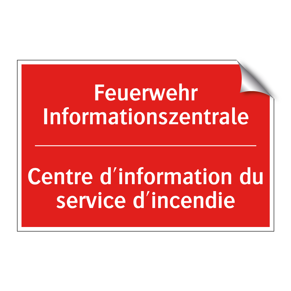 Feuerwehr Informationszentrale - Centre d'information du service  /.../