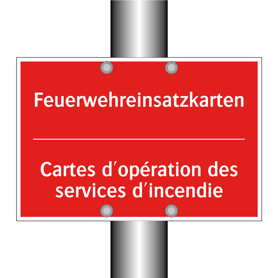Feuerwehreinsatzkarten - Cartes d'opération des services  /.../