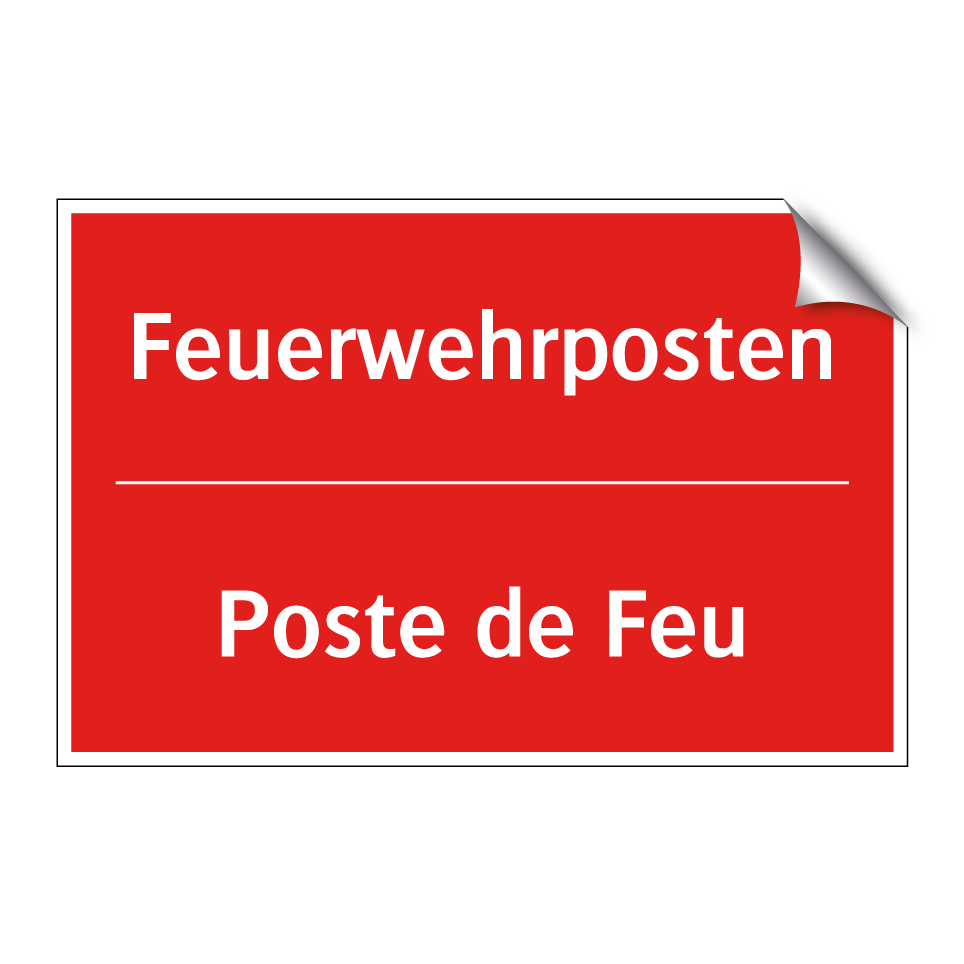 Feuerwehrposten - Poste de Feu