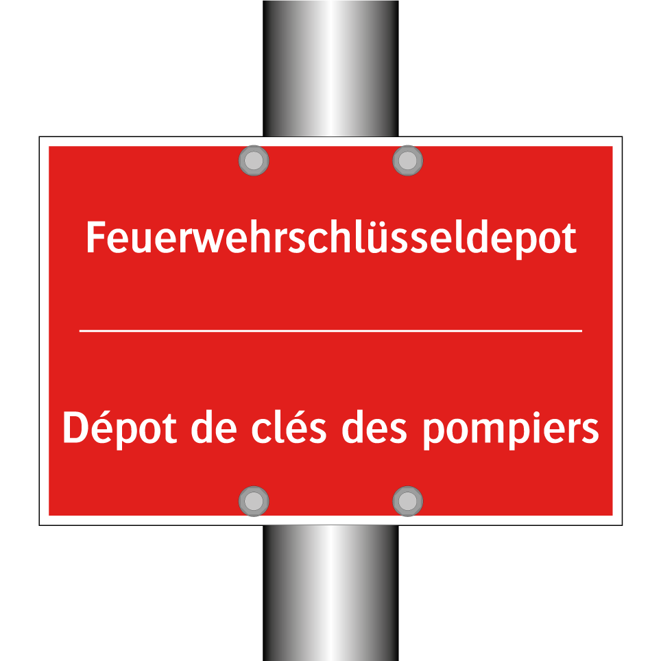 Feuerwehrschlüsseldepot - Dépot de clés des pompiers