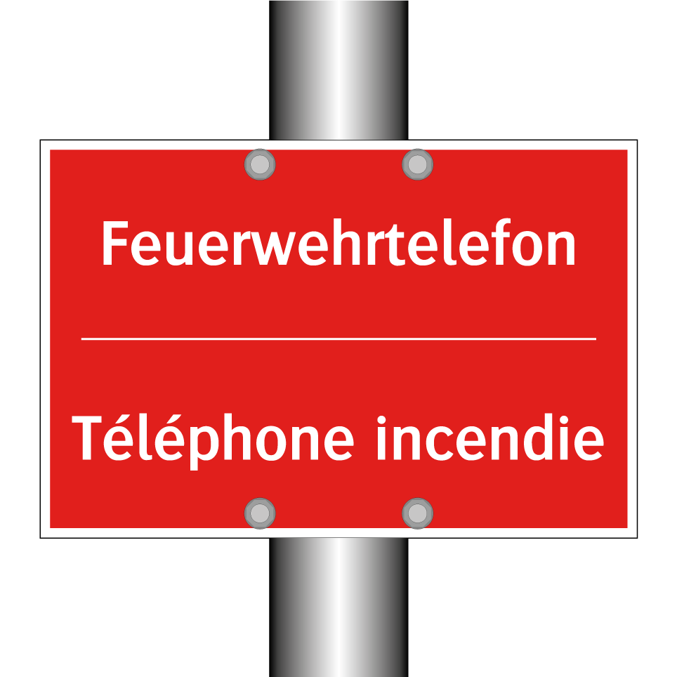 Feuerwehrtelefon - Téléphone incendie