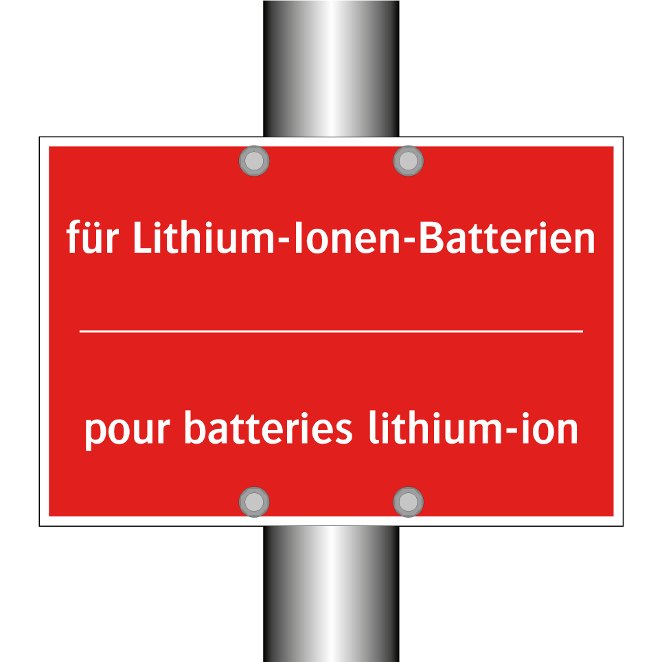 für Lithium-Ionen-Batterien - pour batteries lithium-ion