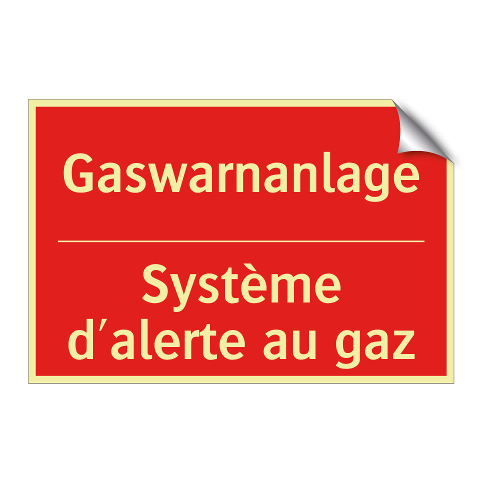 Gaswarnanlage - Système d'alerte au gaz