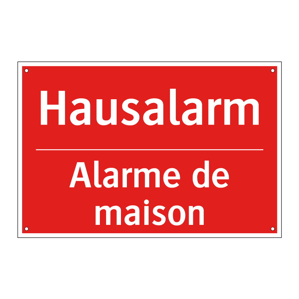 Hausalarm - Alarme de maison