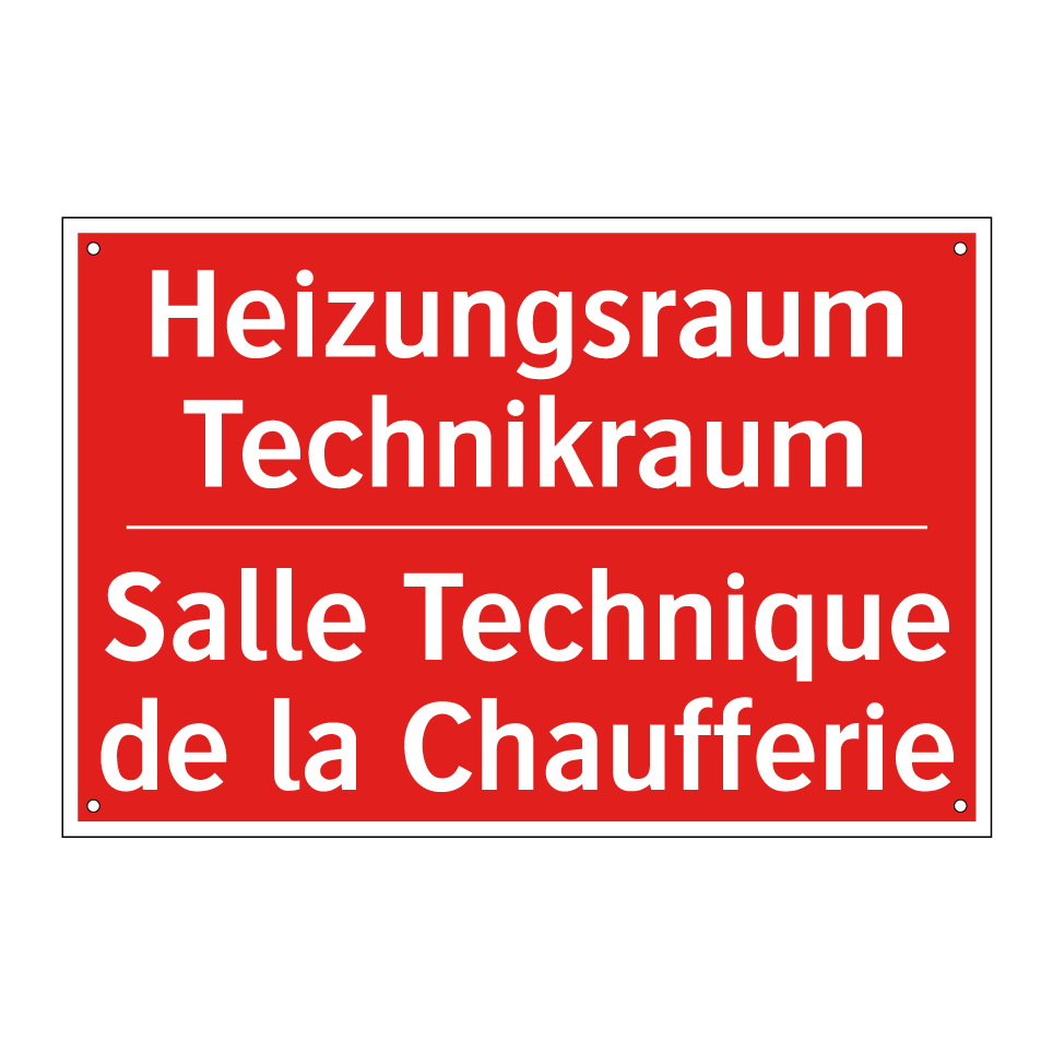 Heizungsraum Technikraum - Salle Technique de la Chaufferie /.../
