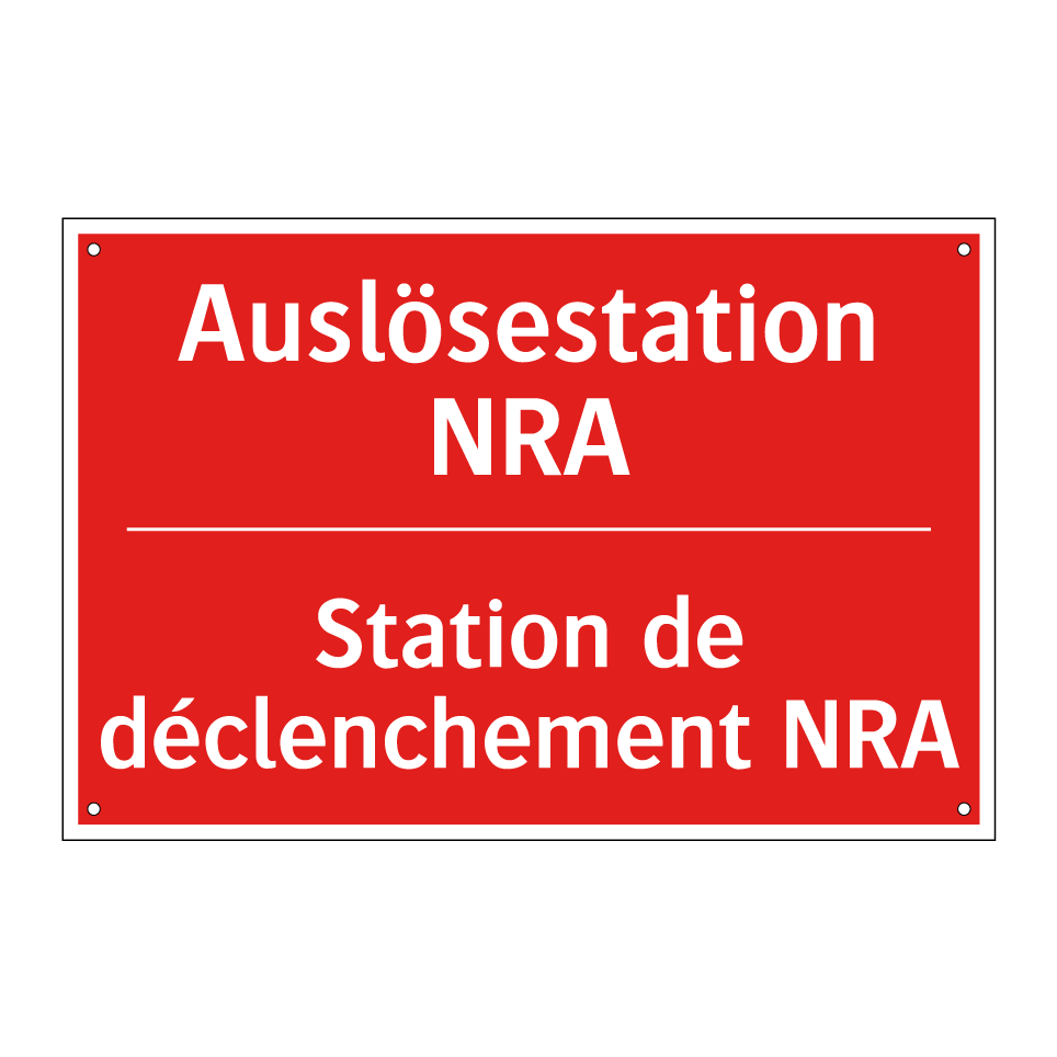 Auslösestation NRA - Station de déclenchement NRA
