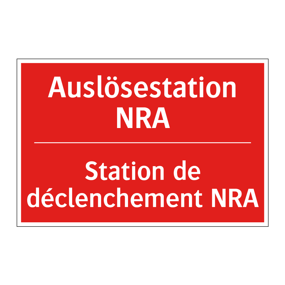 Auslösestation NRA - Station de déclenchement NRA