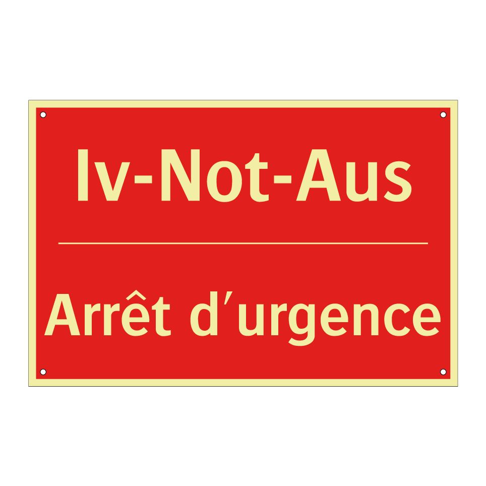 Iv-Not-Aus - Arrêt d'urgence