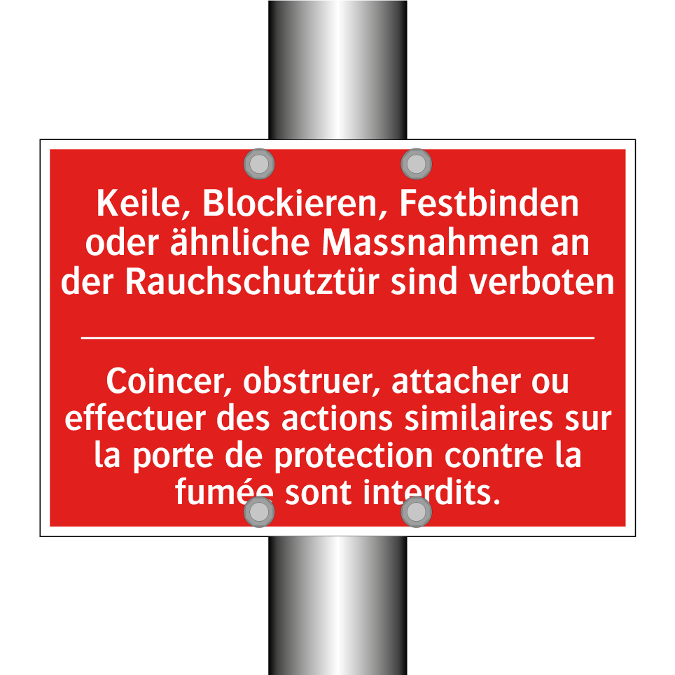 Keile, Blockieren, Festbinden  /.../ - Coincer, obstruer, attacher ou  /.../
