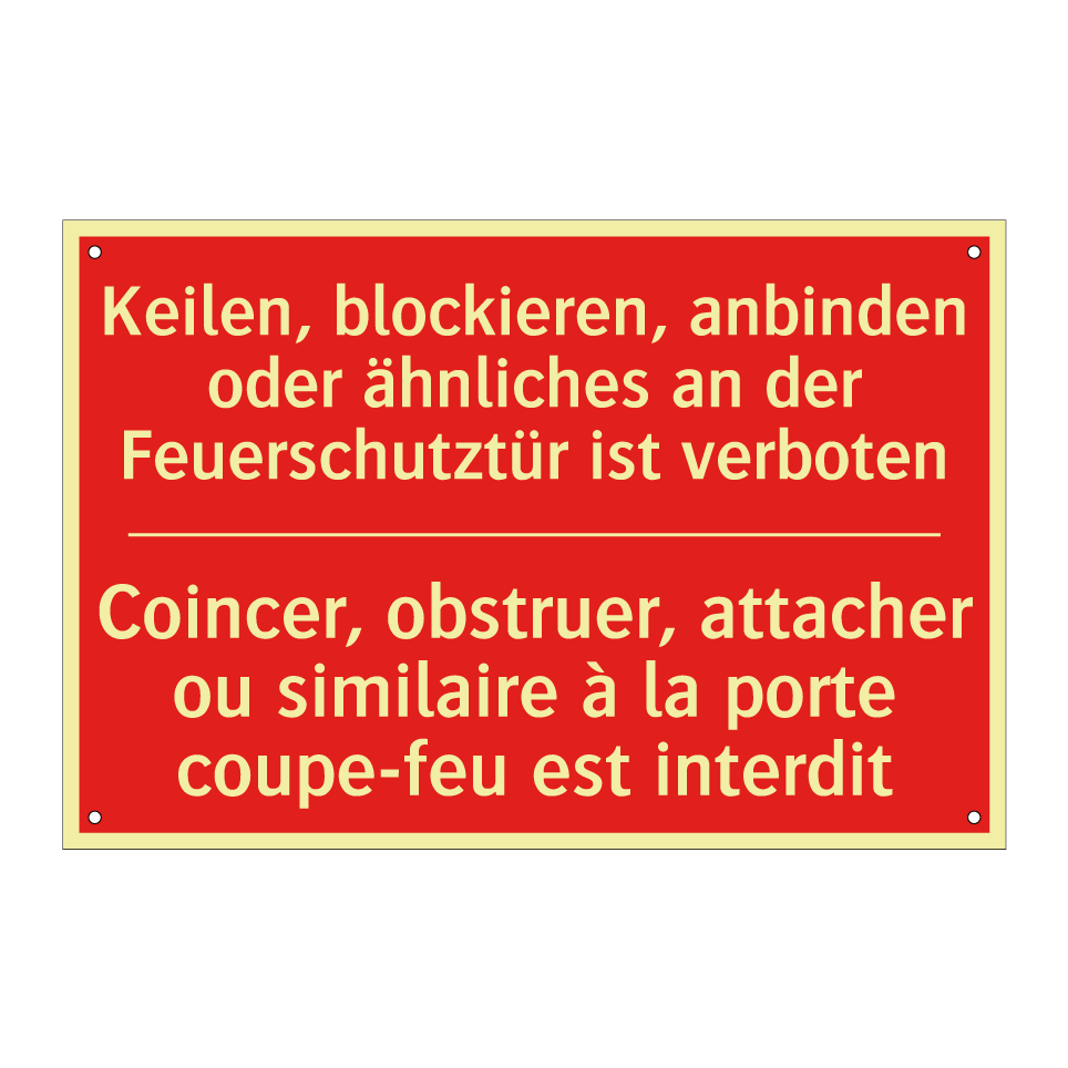 Keilen, blockieren, anbinden oder  /.../ - Coincer, obstruer, attacher ou  /.../