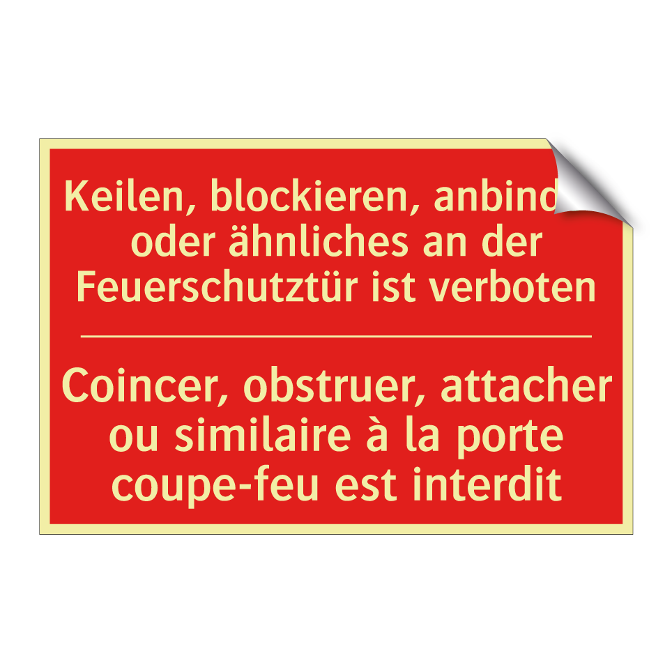 Keilen, blockieren, anbinden oder  /.../ - Coincer, obstruer, attacher ou  /.../