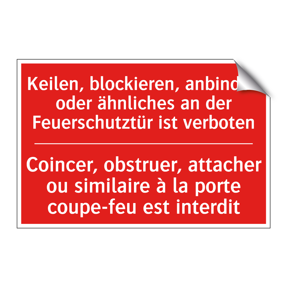 Keilen, blockieren, anbinden oder  /.../ - Coincer, obstruer, attacher ou  /.../