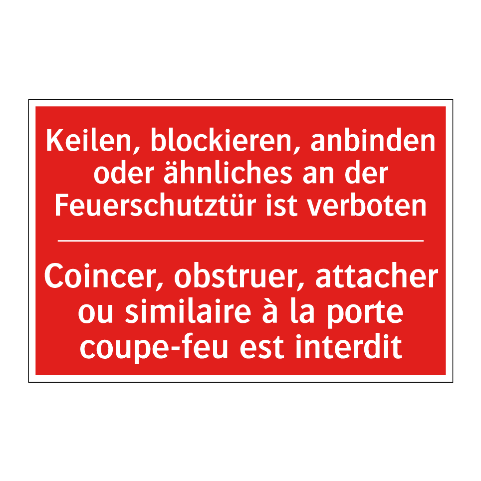 Keilen, blockieren, anbinden oder  /.../ - Coincer, obstruer, attacher ou  /.../
