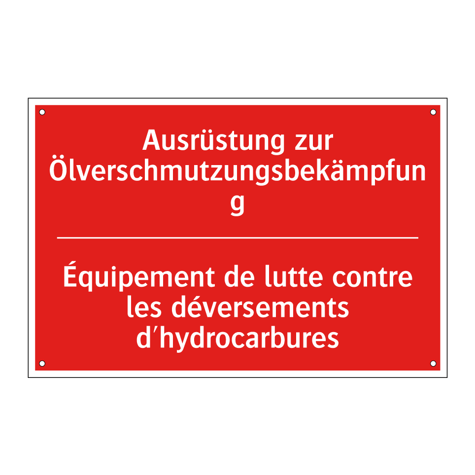 Ausrüstung zur Ölverschmutzungsbekämpfung /.../ - Équipement de lutte contre les  /.../