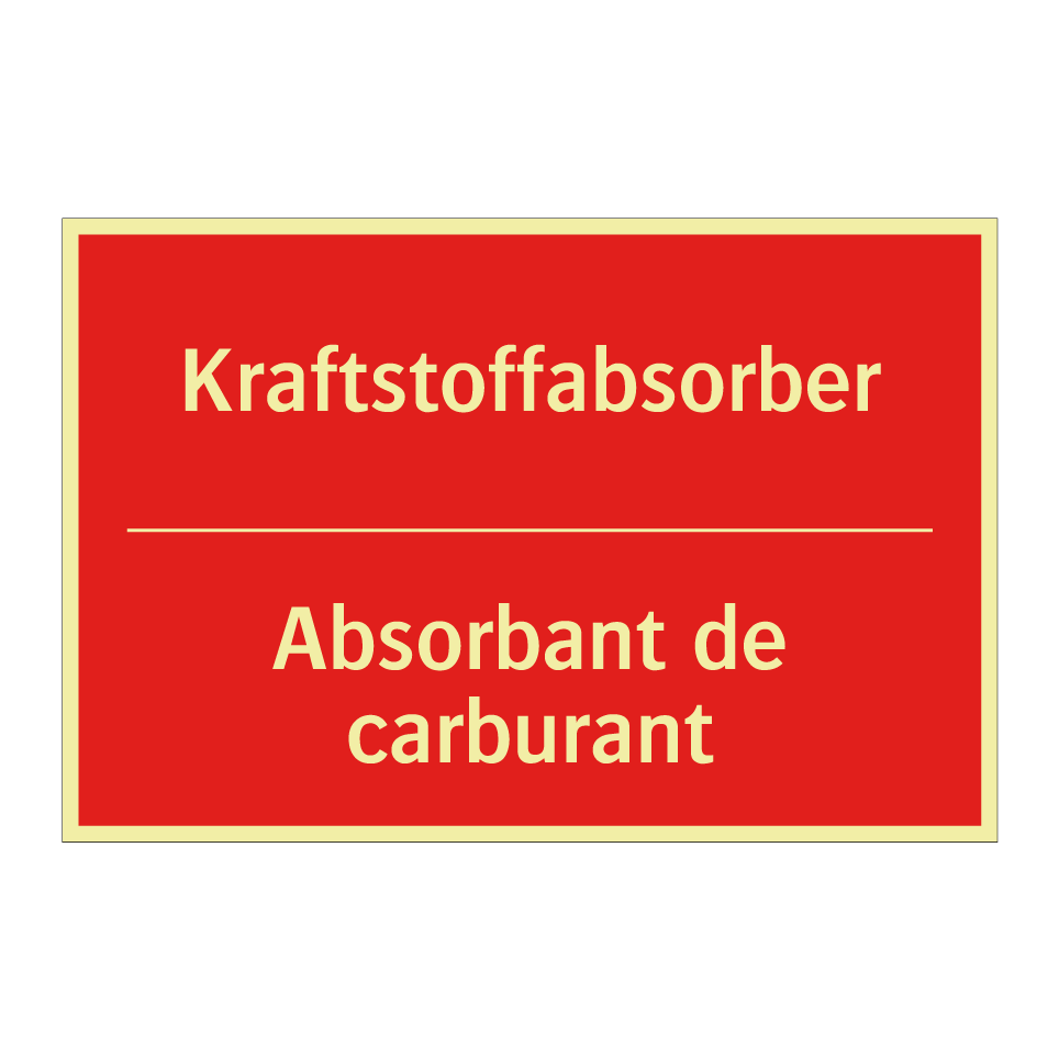 Kraftstoffabsorber - Absorbant de carburant