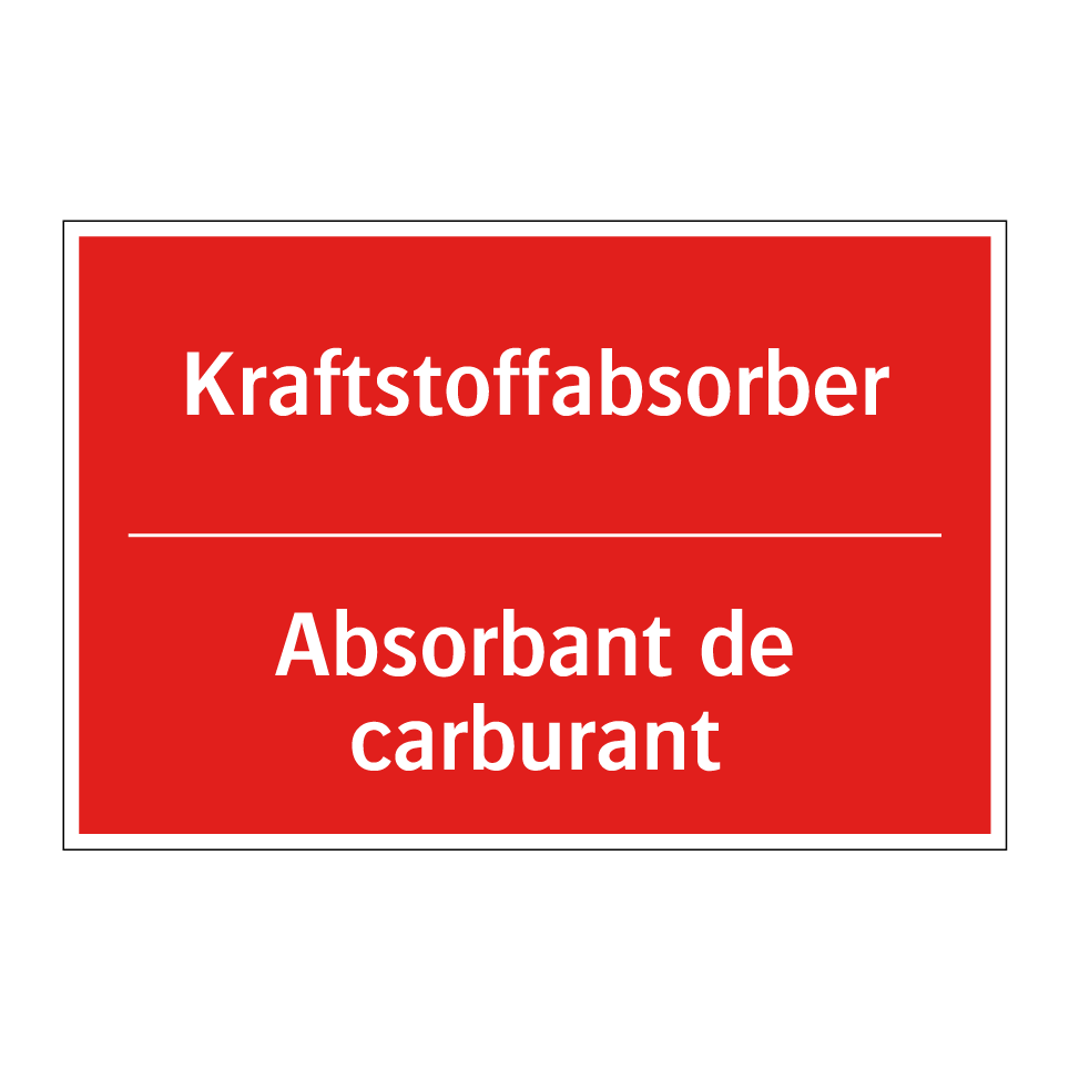 Kraftstoffabsorber - Absorbant de carburant