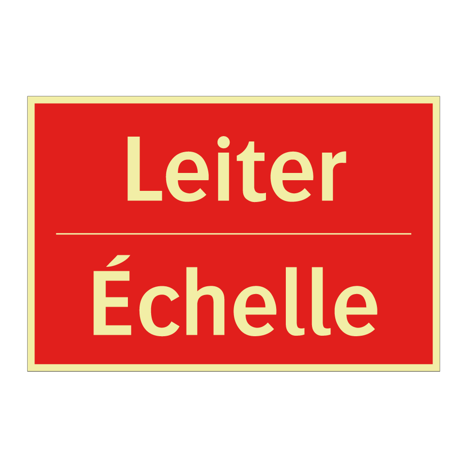Leiter - Échelle