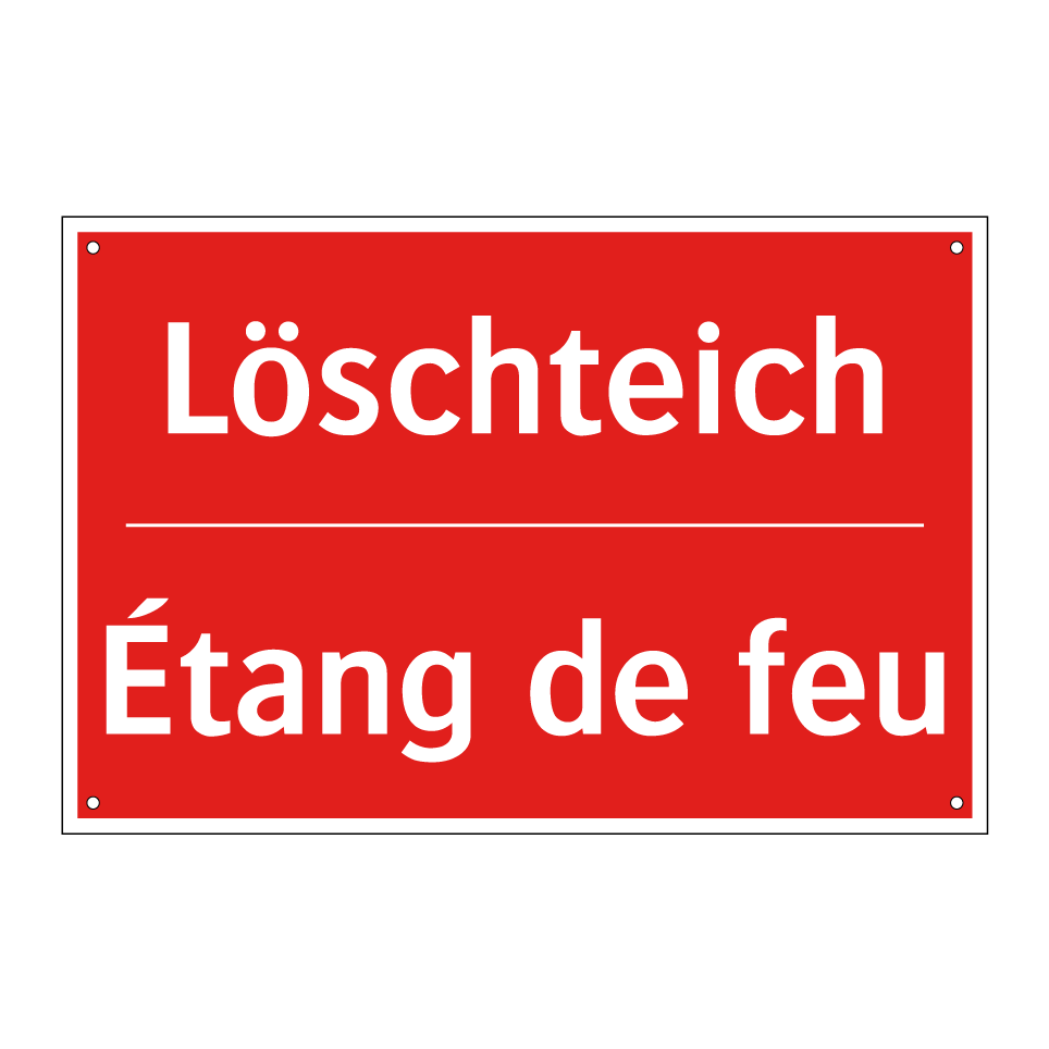 Löschteich - Étang de feu