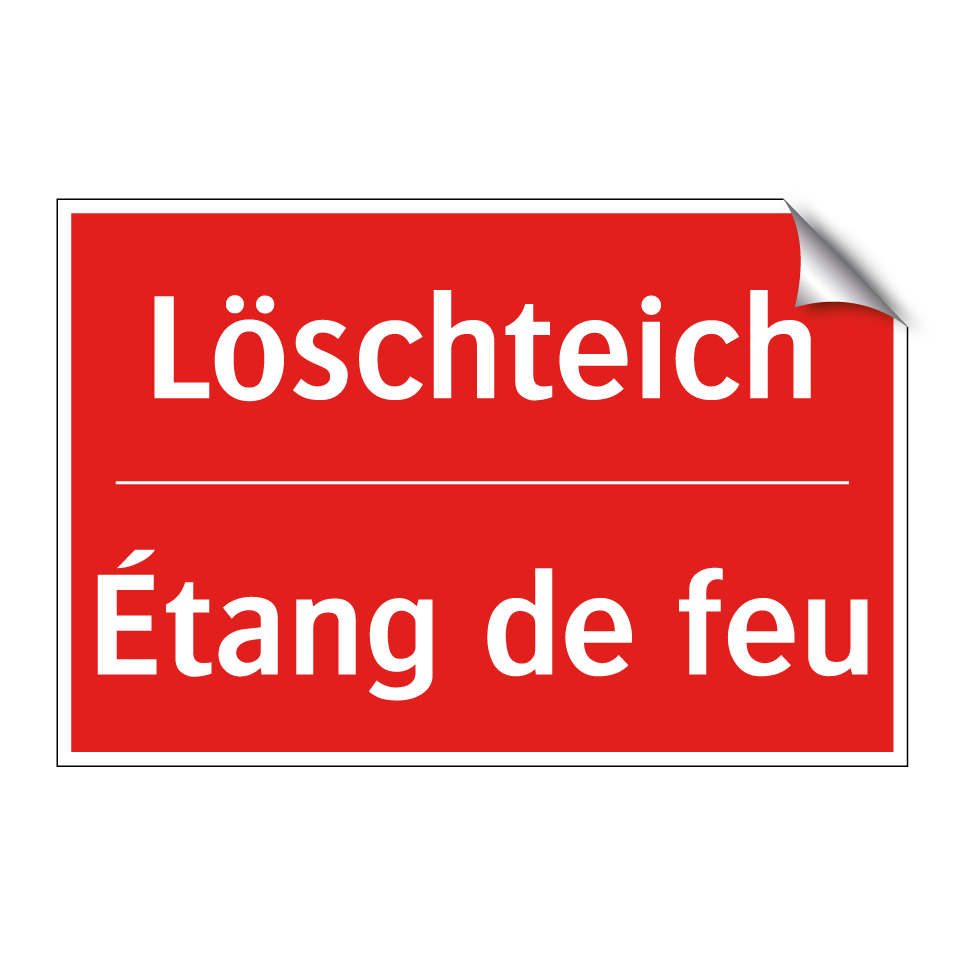 Löschteich - Étang de feu