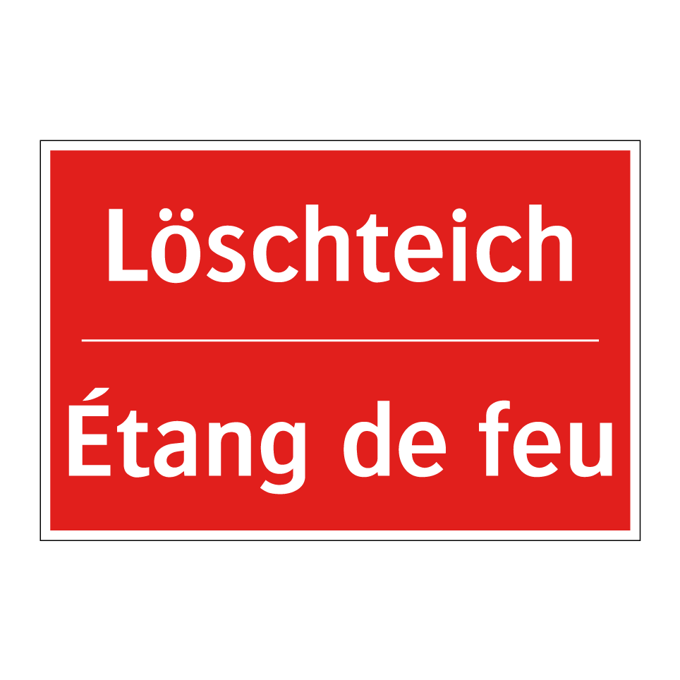 Löschteich - Étang de feu