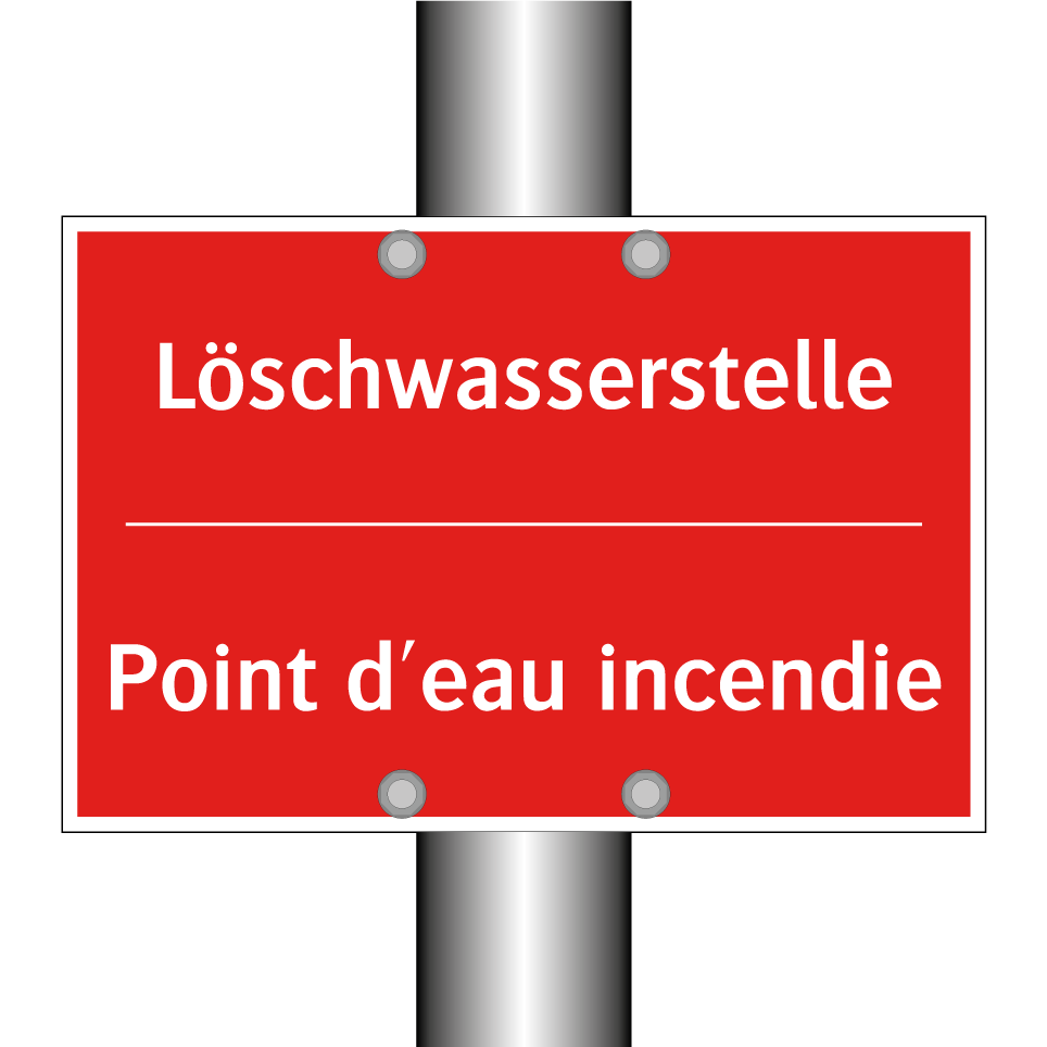 Löschwasserstelle - Point d'eau incendie