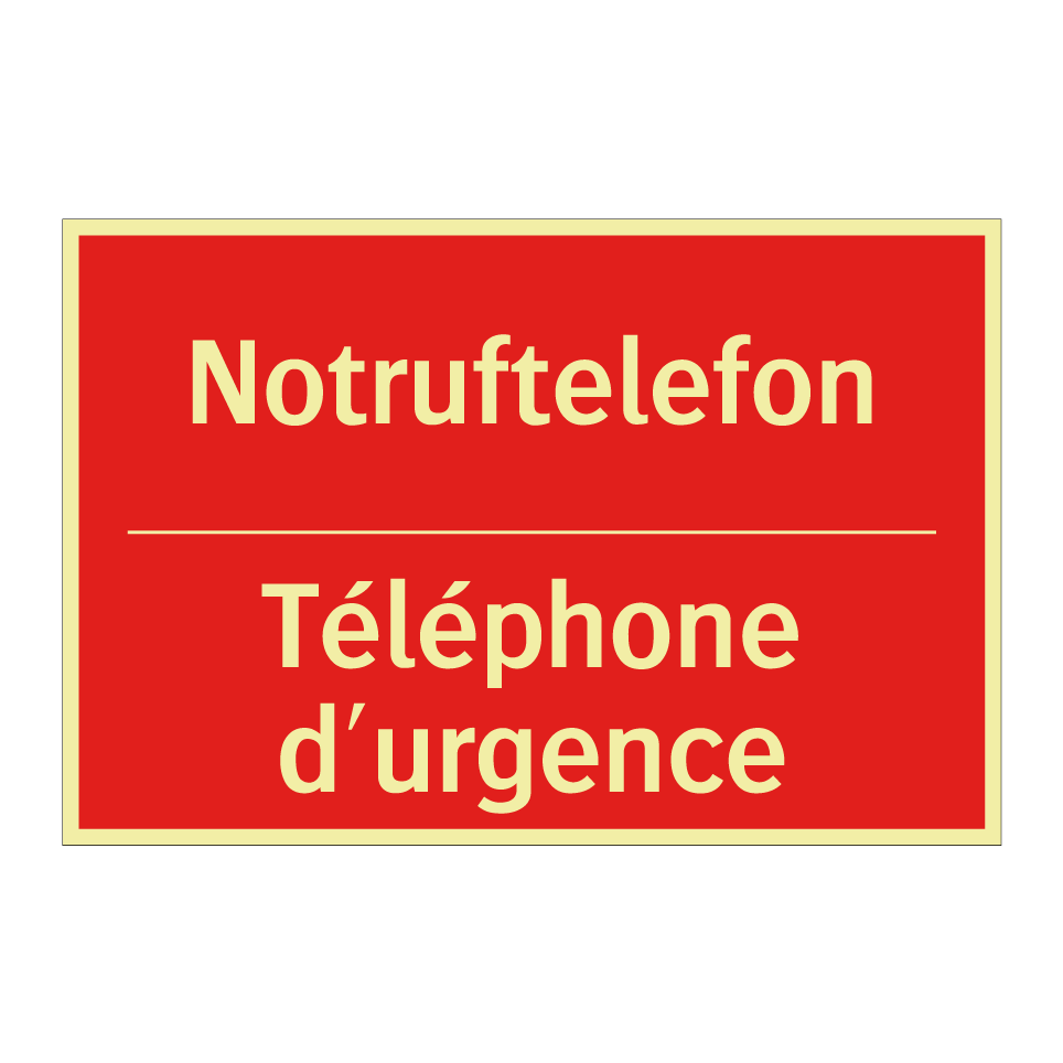 Notruftelefon - Téléphone d'urgence