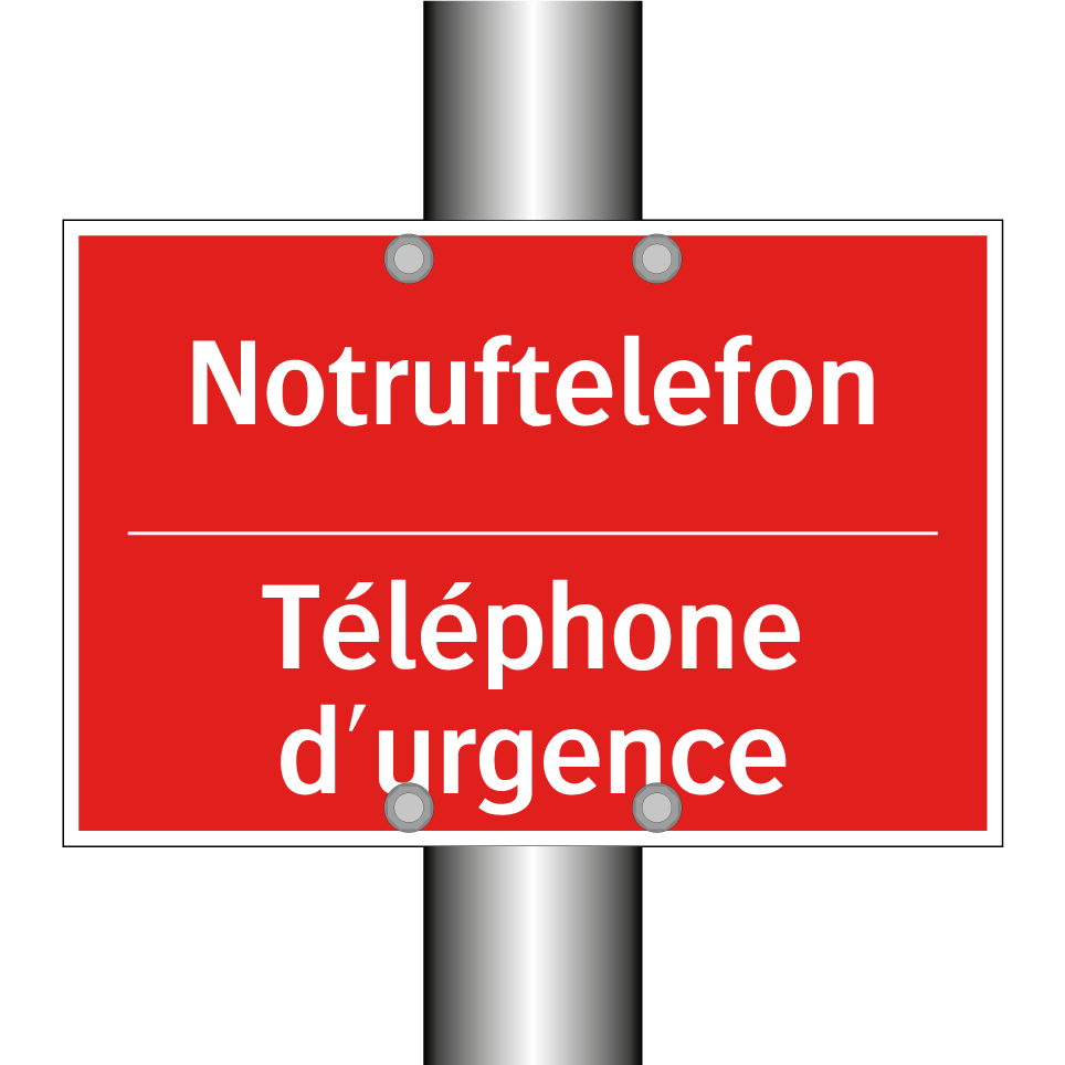 Notruftelefon - Téléphone d'urgence