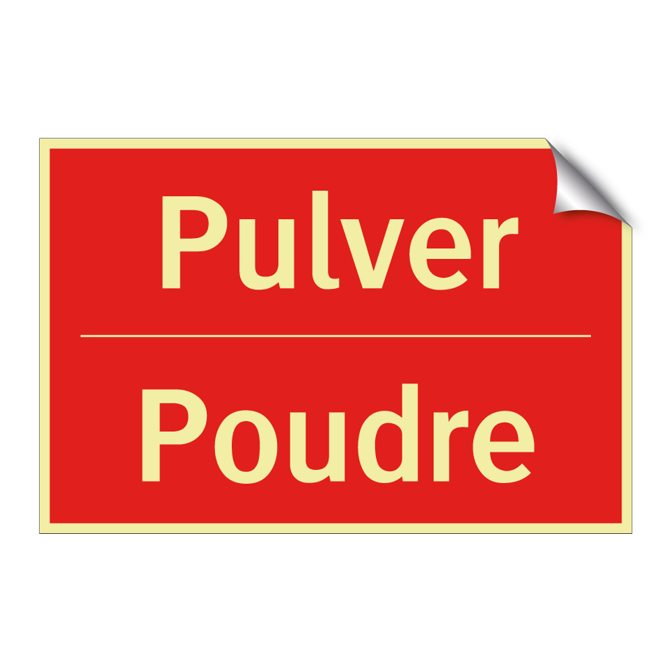 Pulver - Poudre