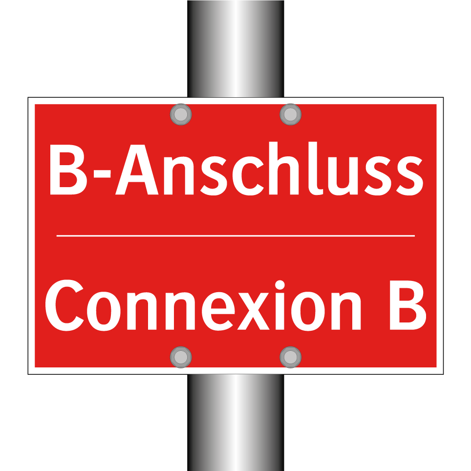 B-Anschluß - Connexion B