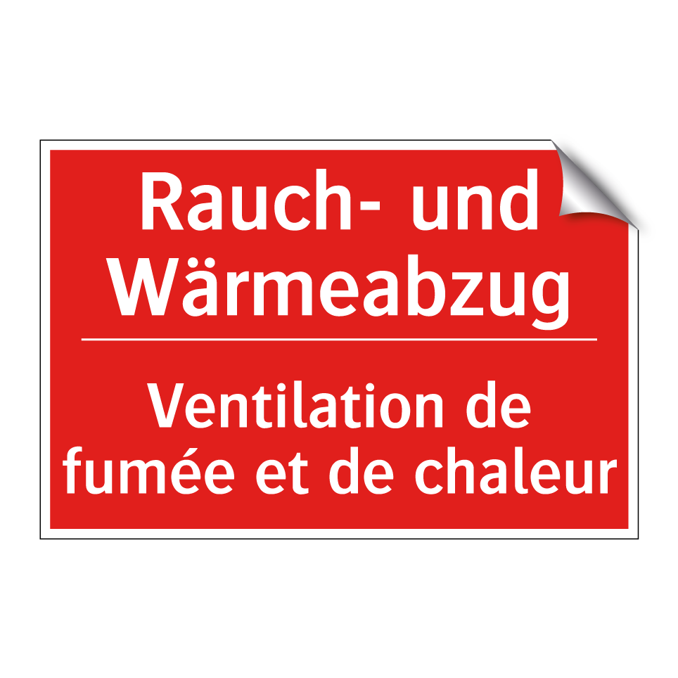 Rauch- und Wärmeabzug - Ventilation de fumée et de chaleur /.../