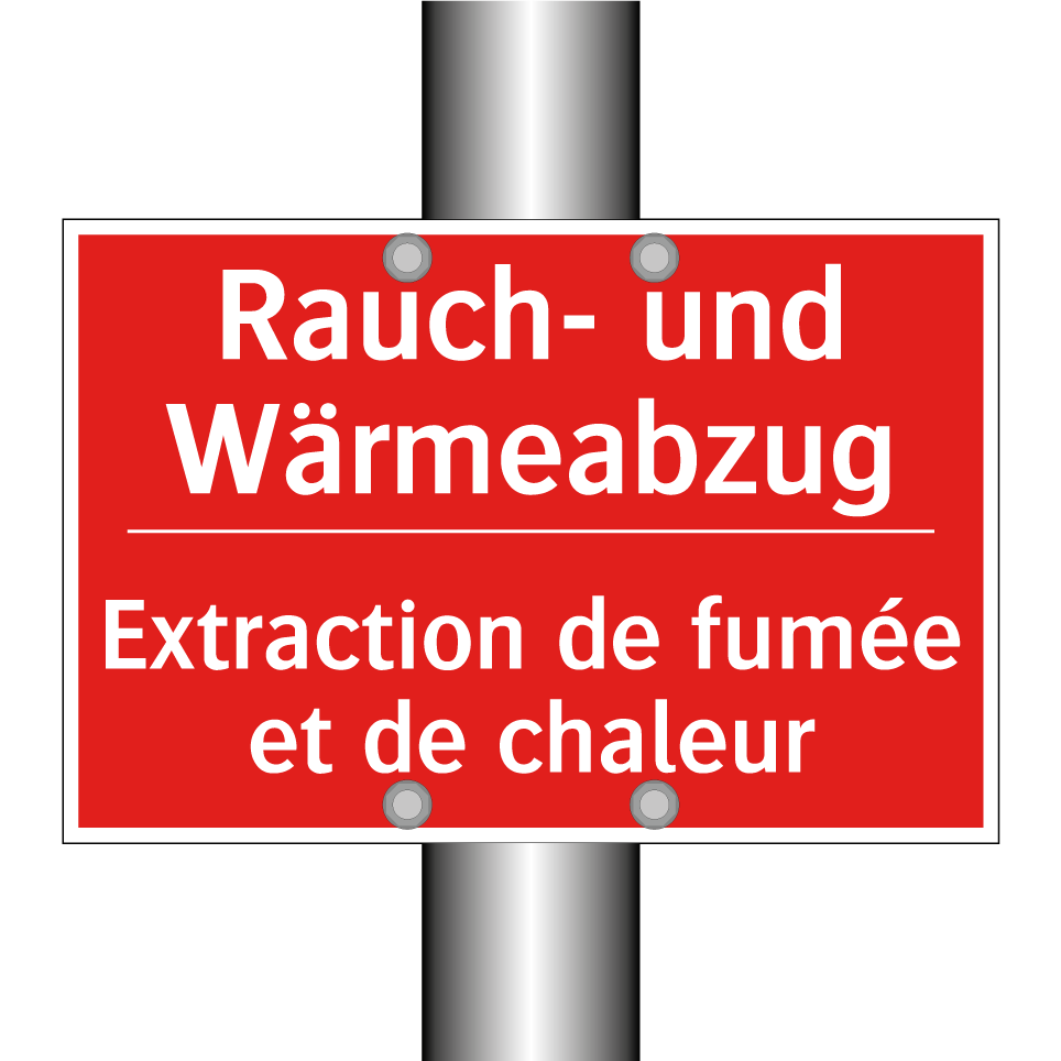 Rauch- und Wärmeabzug - Extraction de fumée et de chaleur /.../