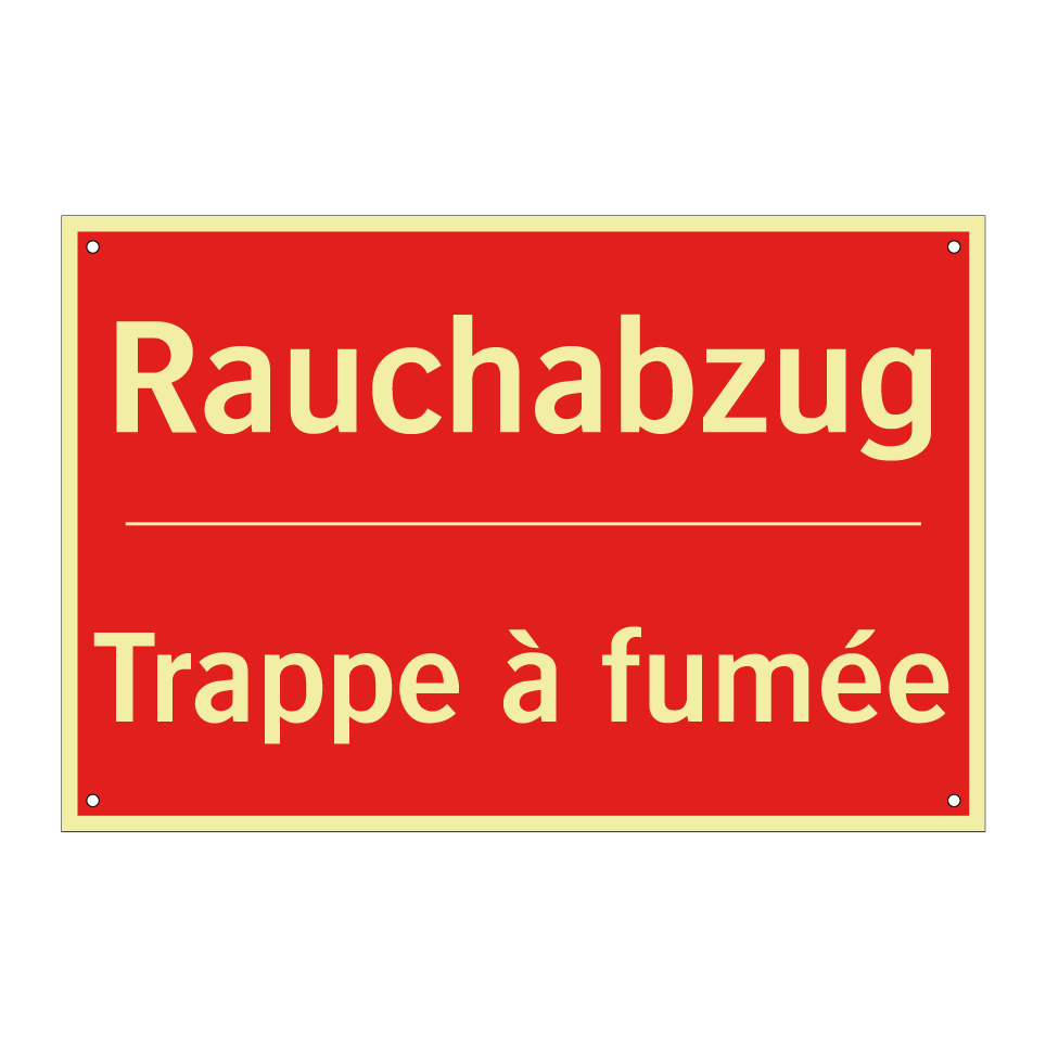 Rauchabzug - Trappe à fumée