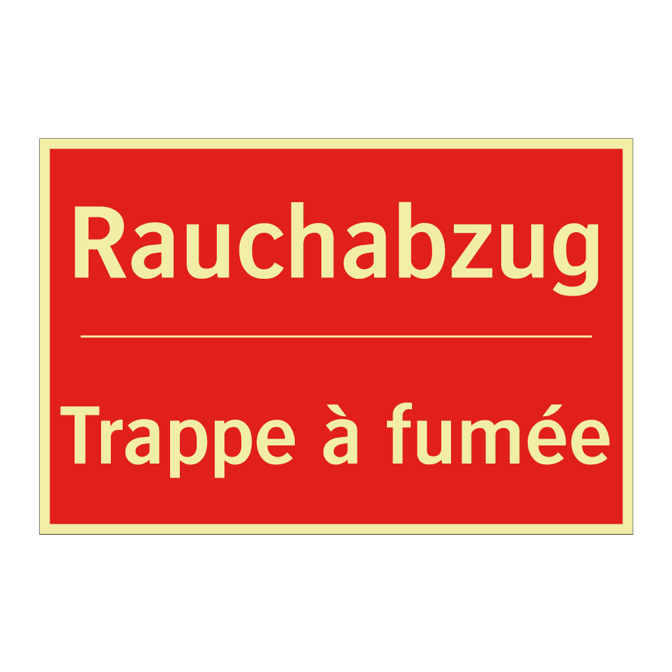 Rauchabzug - Trappe à fumée