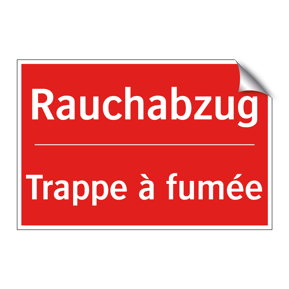 Rauchabzug - Trappe à fumée