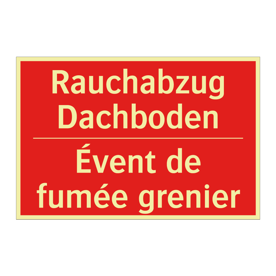 Rauchabzug Dachboden - Évent de fumée grenier