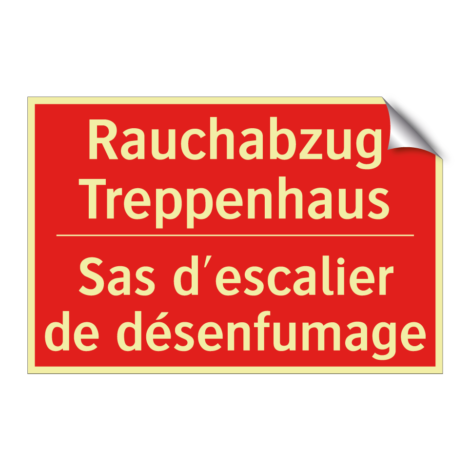 Rauchabzug Treppenhaus - Sas d'escalier de désenfumage