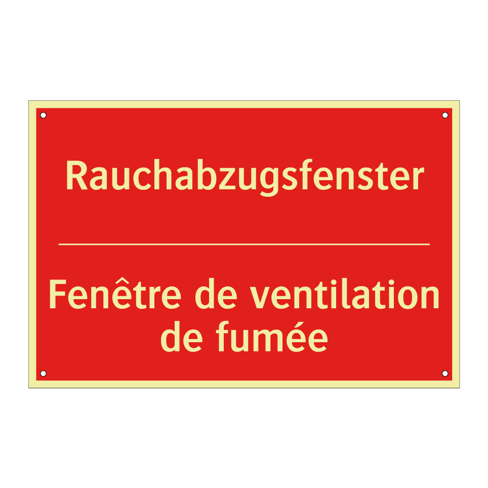 Rauchabzugsfenster - Fenêtre de ventilation de fumée /.../