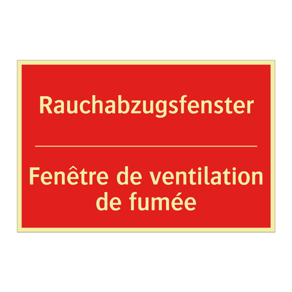 Rauchabzugsfenster - Fenêtre de ventilation de fumée /.../