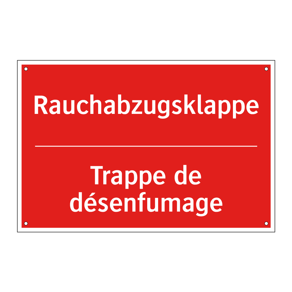 Rauchabzugsklappe - Trappe de désenfumage