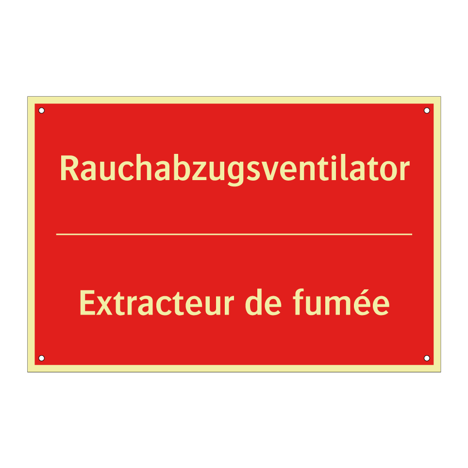 Rauchabzugsventilator - Extracteur de fumée
