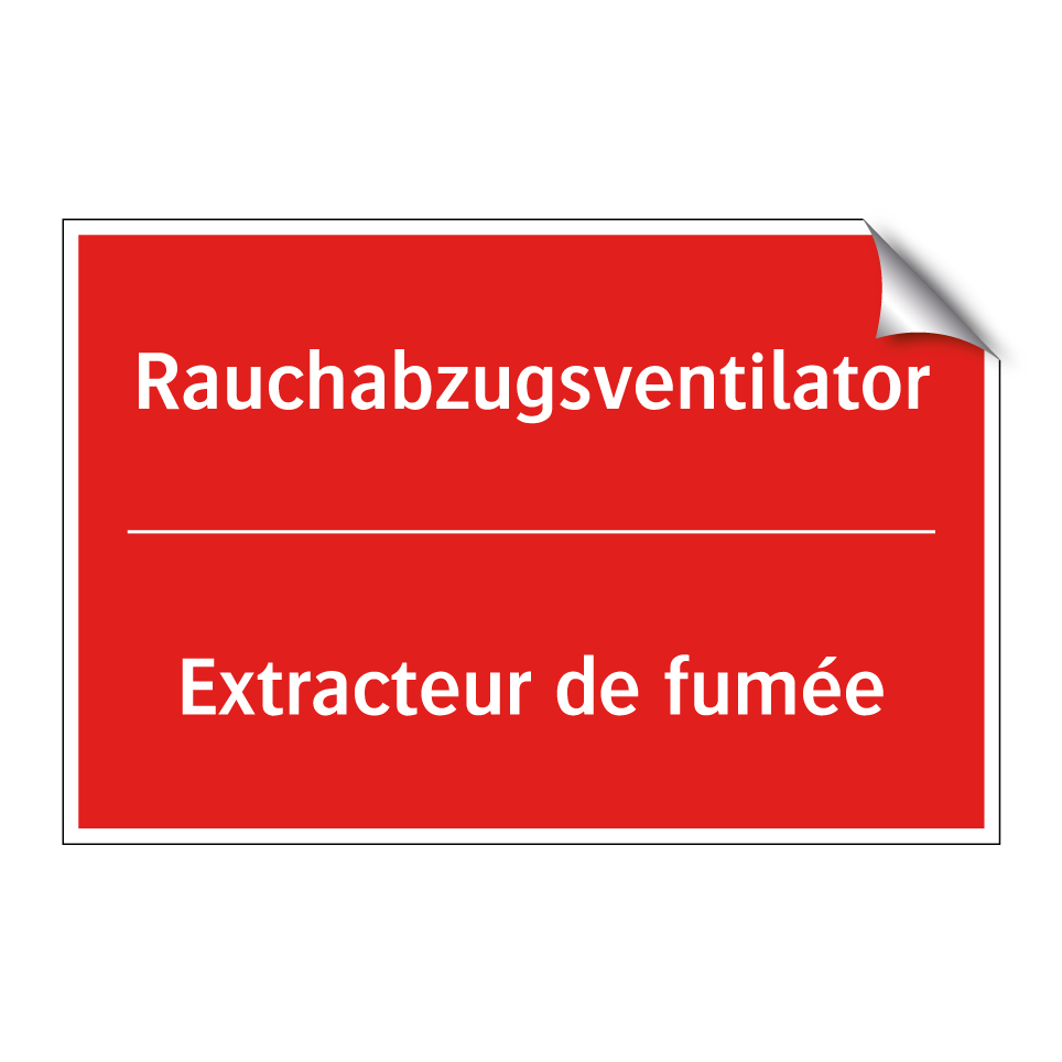 Rauchabzugsventilator - Extracteur de fumée