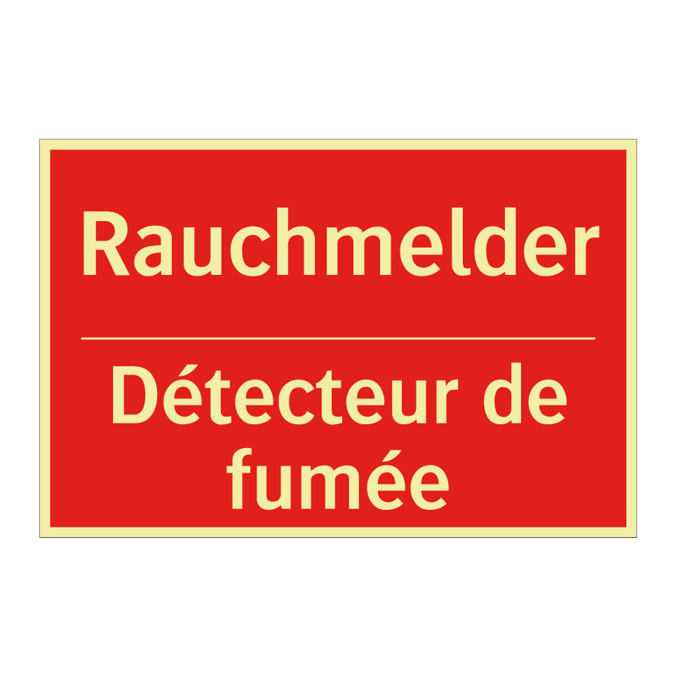 Rauchmelder - Détecteur de fumée