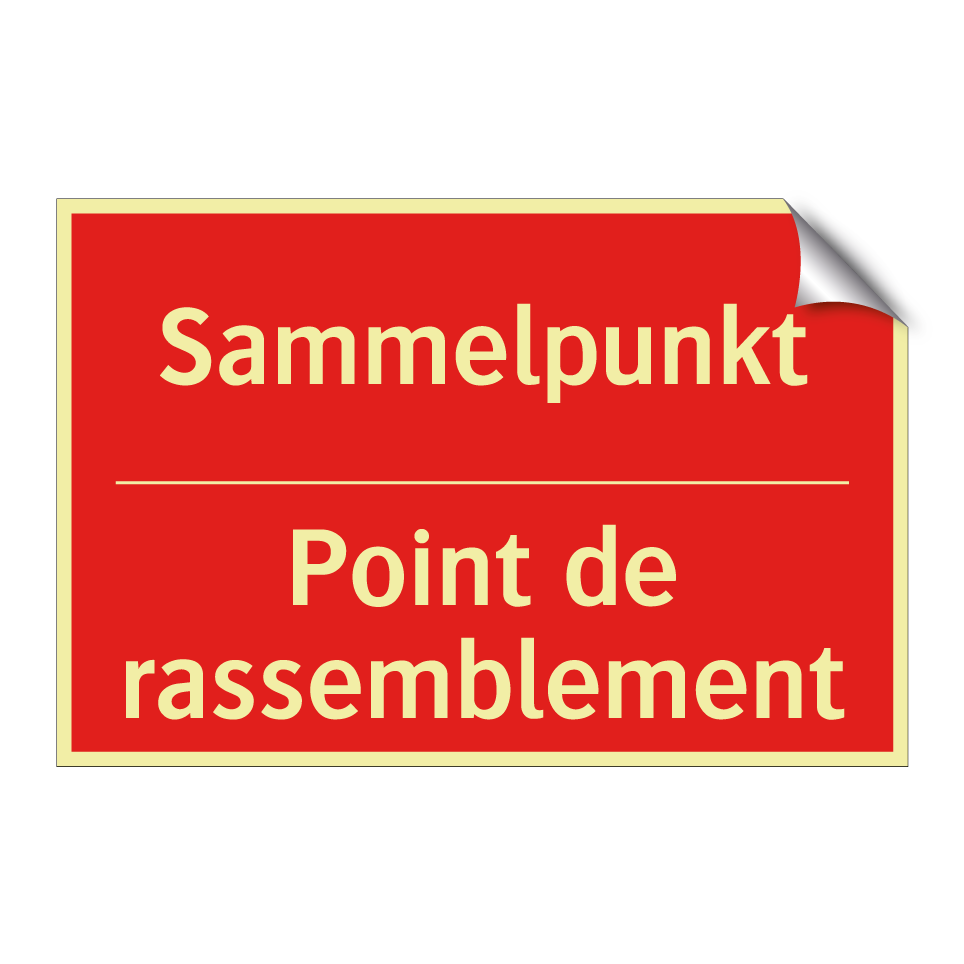 Sammelpunkt - Point de rassemblement