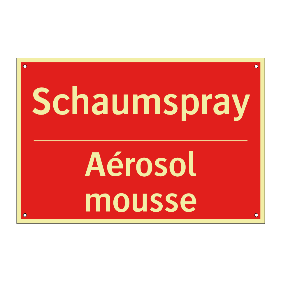 Schaumspray - Aérosol mousse
