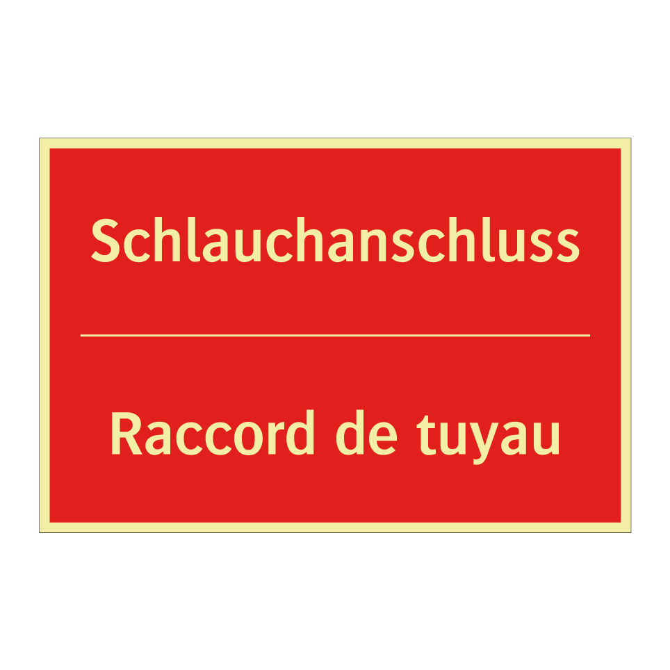 Schlauchanschluss - Raccord de tuyau