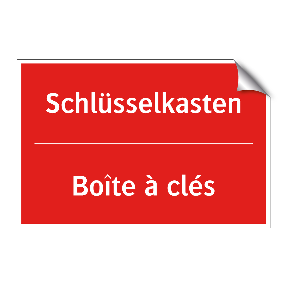 Schlüsselkasten - Boîte à clés