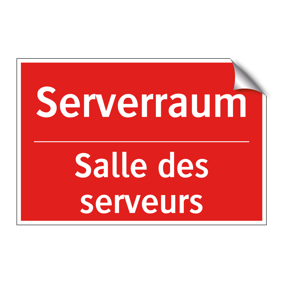 Serverraum - Salle des serveurs