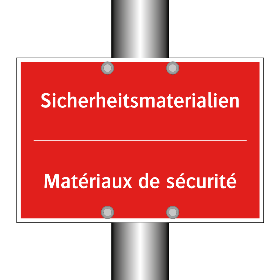 Sicherheitsmaterialien - Matériaux de sécurité