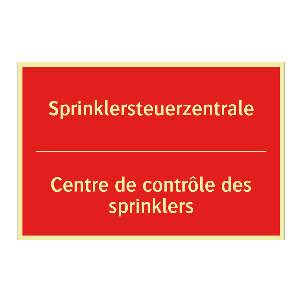 Sprinklersteuerzentrale - Centre de contrôle des sprinklers /.../